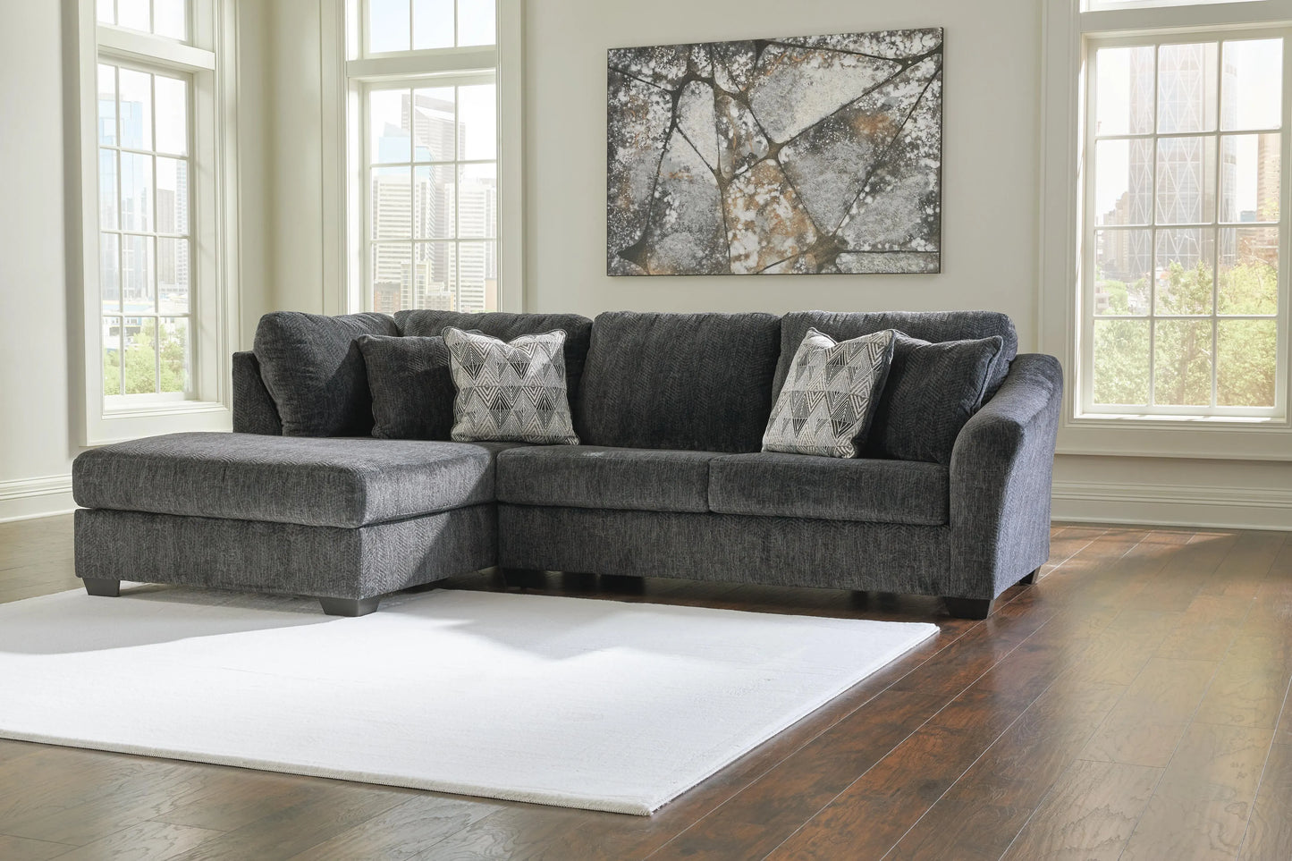 Seccional Biddeford de 2 Piezas con Chaise