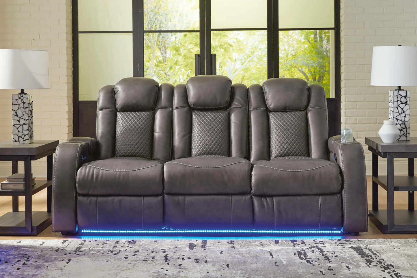 Sofá reclinable eléctrico Fyne-Dyme