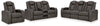 Sofá reclinable, loveseat y sillón reclinable Fyne-Dyme
