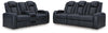 Sofá y Loveseat reclinables eléctricos Fyne-Dyme