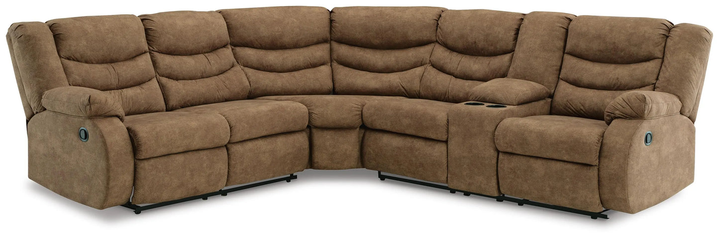 Sofá seccional reclinable de 2 piezas Partymate