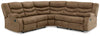 Sofá seccional reclinable de 2 piezas Partymate