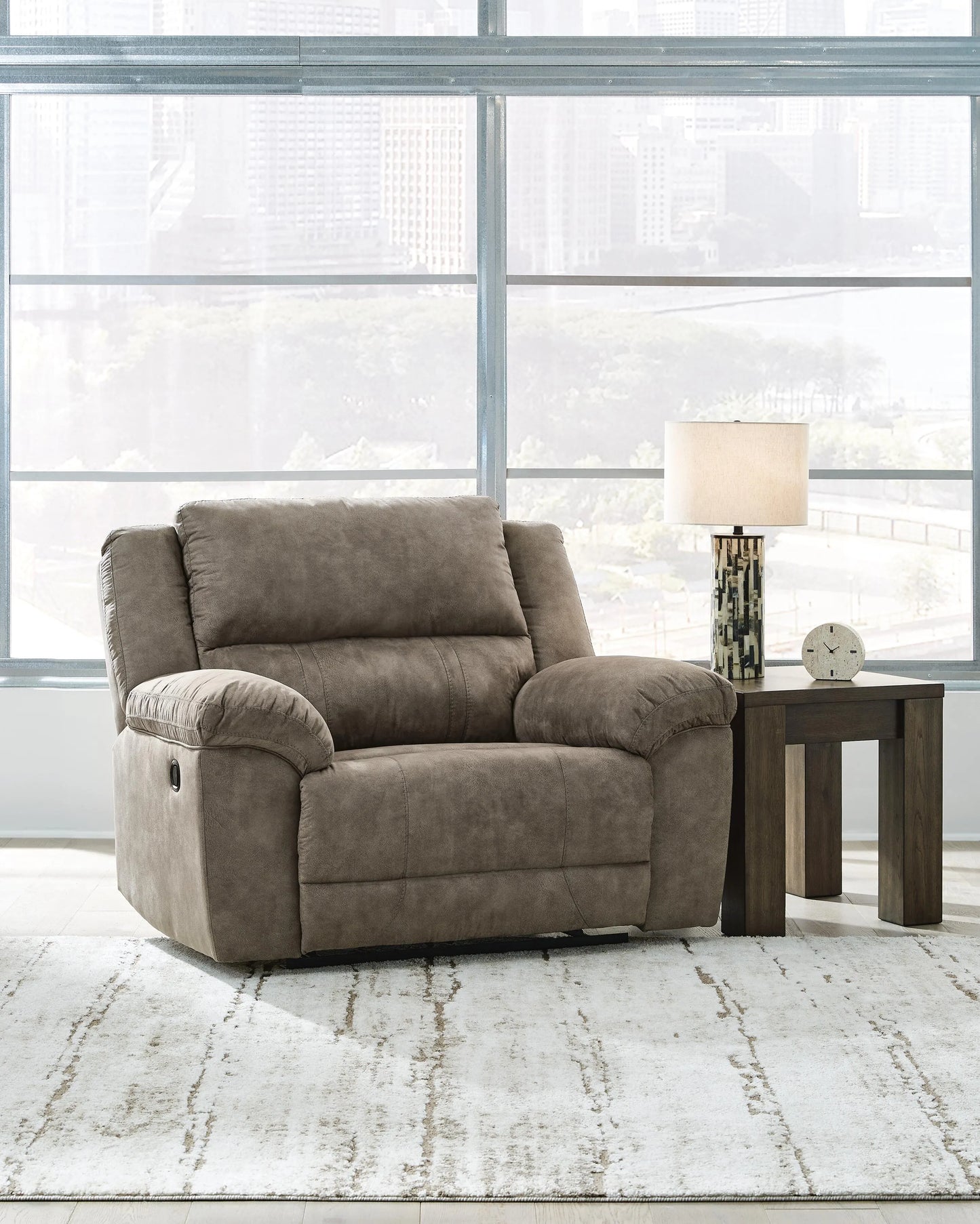 Sillón reclinable grande Laresview