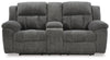 Sofá reclinable Frohn con consola