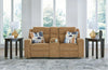 Sofá biplaza reclinable Kanlow con consola