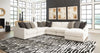 Seccional Elissa Court de 6 piezas con chaise