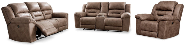 Sofá, Loveseat y Sillón Reclinables Stoneland Power