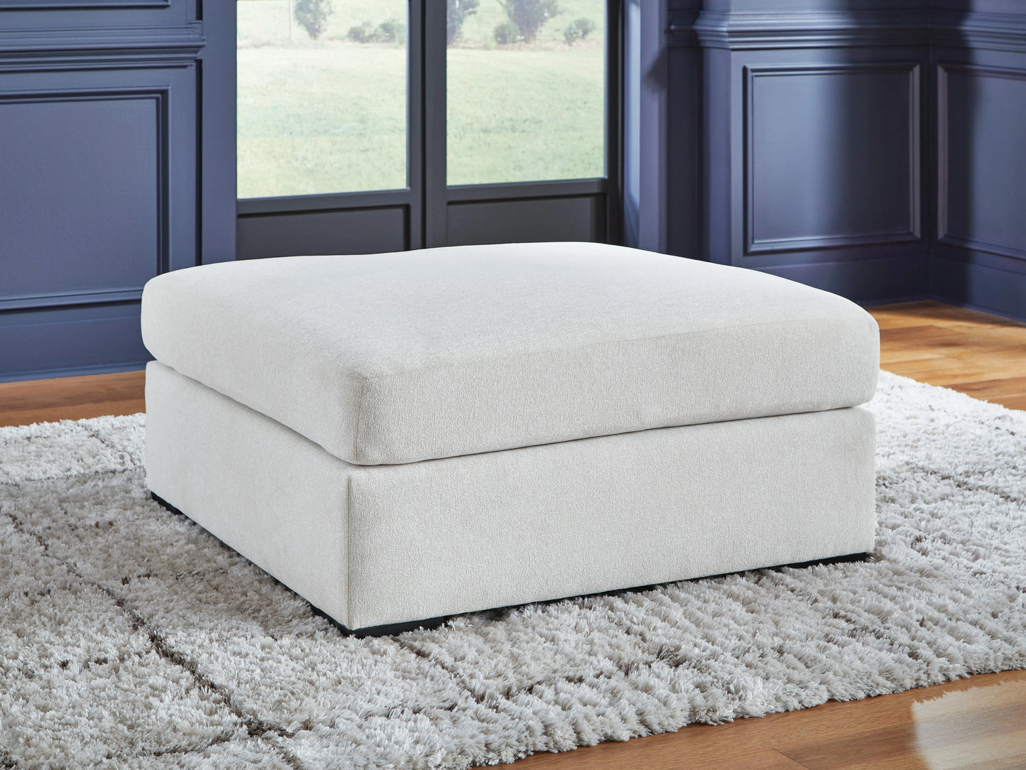 Puf decorativo extragrande Leighelli