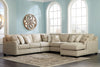 Seccional de 5 piezas Luxora con chaise longue
