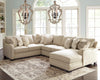 Luxora 4-Piece Sectional with Chaise