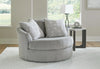 Sillón decorativo giratorio grande Casselbury
