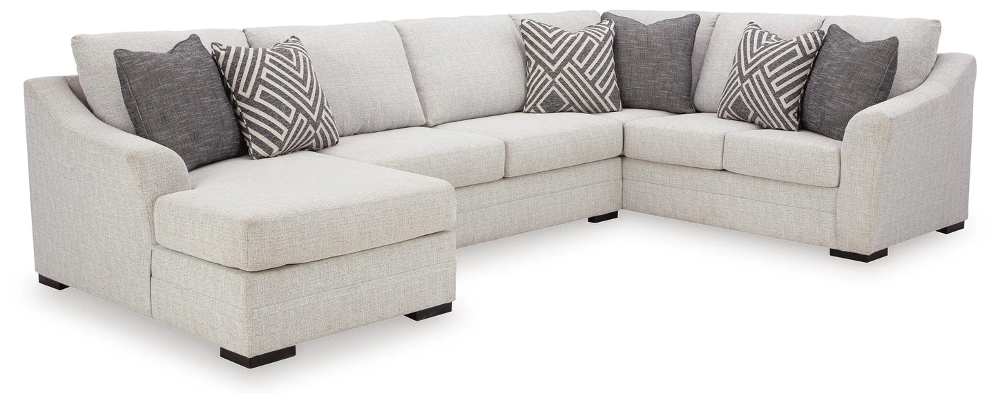Sofá seccional Koralynn de 3 piezas con chaise longue