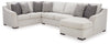 Sofá seccional Koralynn de 3 piezas con chaise longue