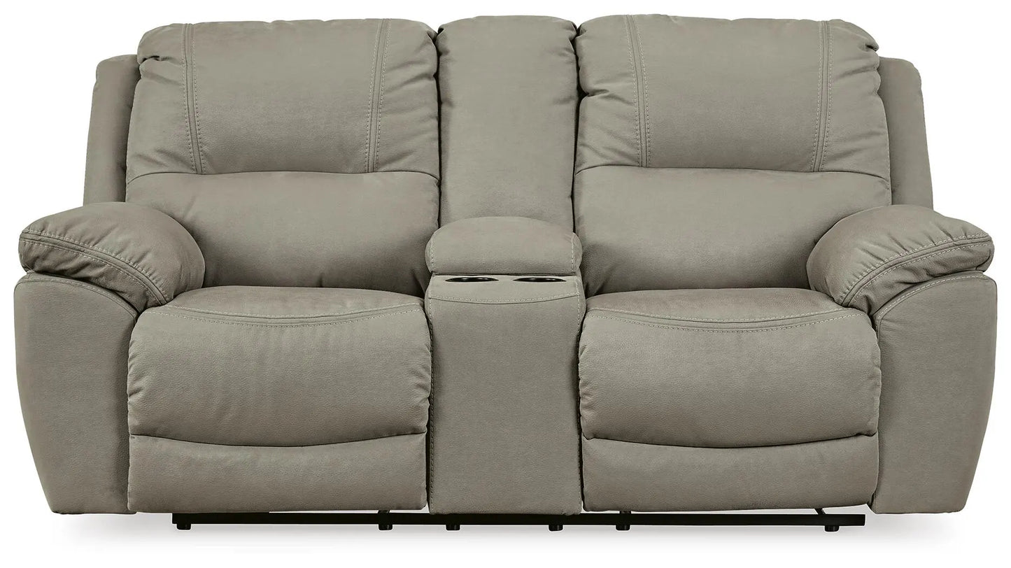 Sofá reclinable biplaza Next-Gen Gaucho Power con consola
