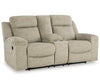 Sofá biplaza reclinable Evereast Pass con consola