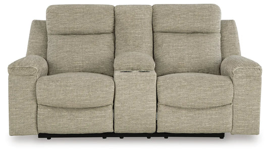 Sofá biplaza reclinable Evereast Pass con consola