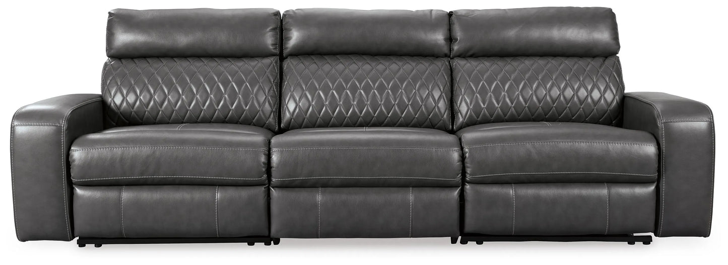 Sofá seccional reclinable eléctrico de 3 piezas Samperstone