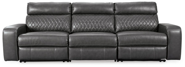 Sofá seccional reclinable eléctrico de 3 piezas Samperstone
