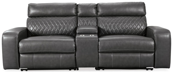 Sofá reclinable eléctrico seccional de 3 piezas Samperstone