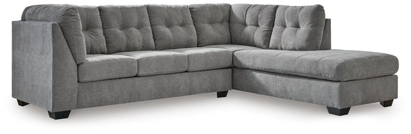 Seccional Marleton de 2 Piezas con Chaise