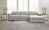Seccional de 2 piezas Amiata con chaise longue