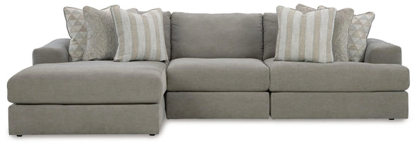 Seccional de 3 piezas Avaliyah con chaise longue