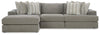 Seccional de 3 piezas Avaliyah con chaise longue