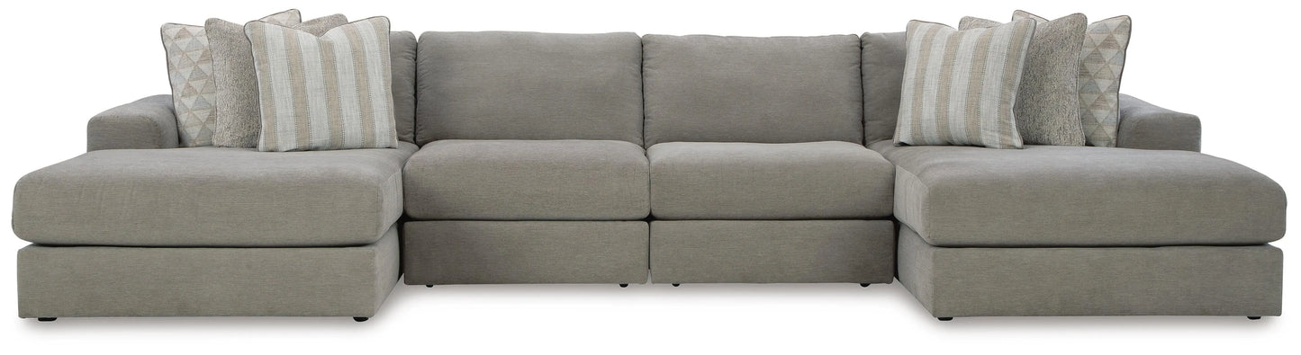 Seccional con chaise doble de 4 piezas Avaliyah