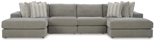 Seccional con chaise doble de 4 piezas Avaliyah