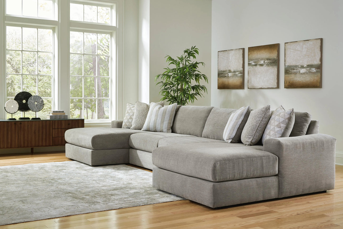 Seccional con chaise doble de 4 piezas Avaliyah