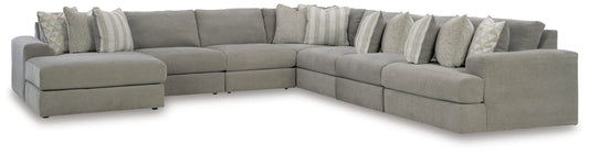 Seccional Avaliyah de 7 piezas con chaise