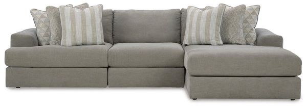 Seccional de 3 piezas Avaliyah con chaise longue