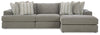 Seccional de 3 piezas Avaliyah con chaise longue