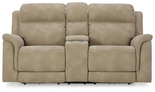 Sofá reclinable biplaza Next-Gen DuraPella con consola