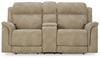 Sofá reclinable biplaza Next-Gen DuraPella con consola