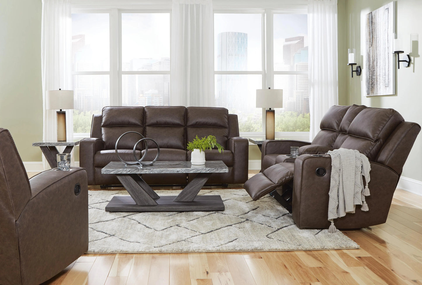 Sofá reclinable, diván reclinable y sillón reclinable Lavenhorne