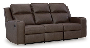 Sofá reclinable Lavenhorne con mesa desplegable