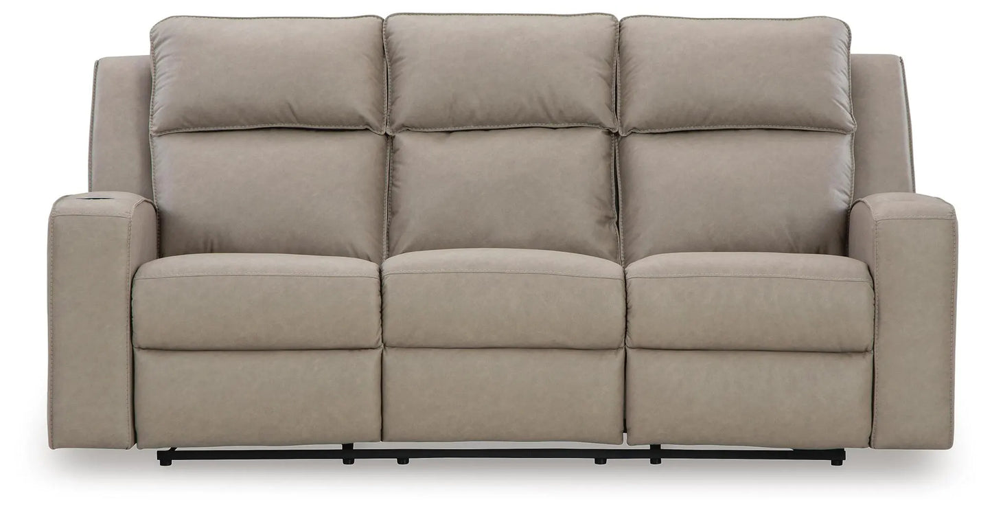 Sofá reclinable Lavenhorne con mesa desplegable