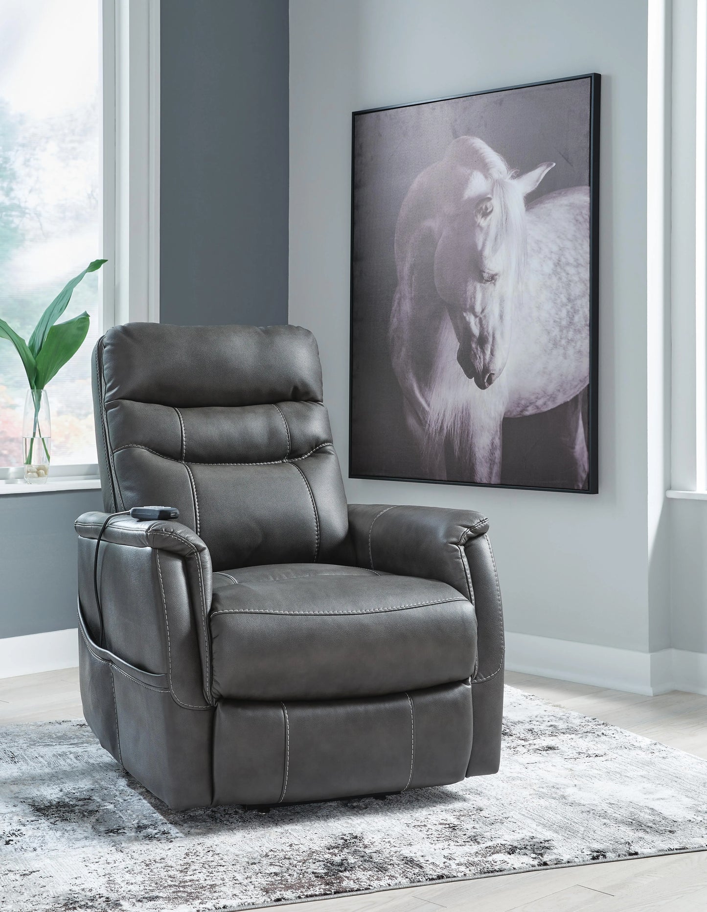 Sillón reclinable elevador Strawbill Power