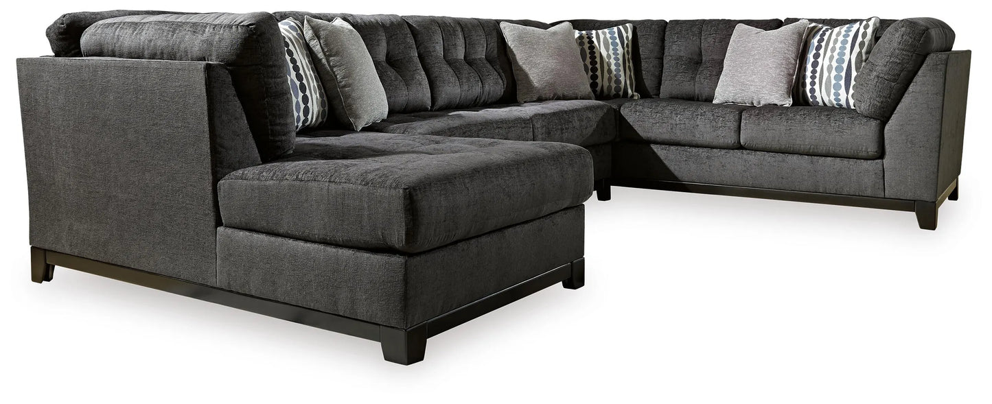 Seccional de 3 piezas Reidshire con chaise longue