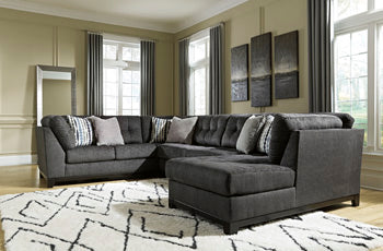 Seccional de 3 piezas Reidshire con chaise longue