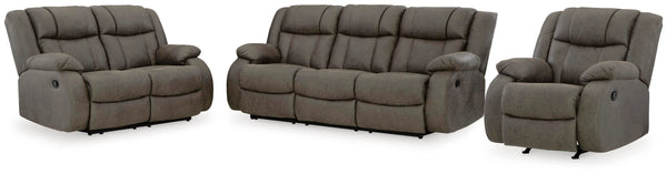 Sofá, Loveseat y Sillón Reclinables First Base