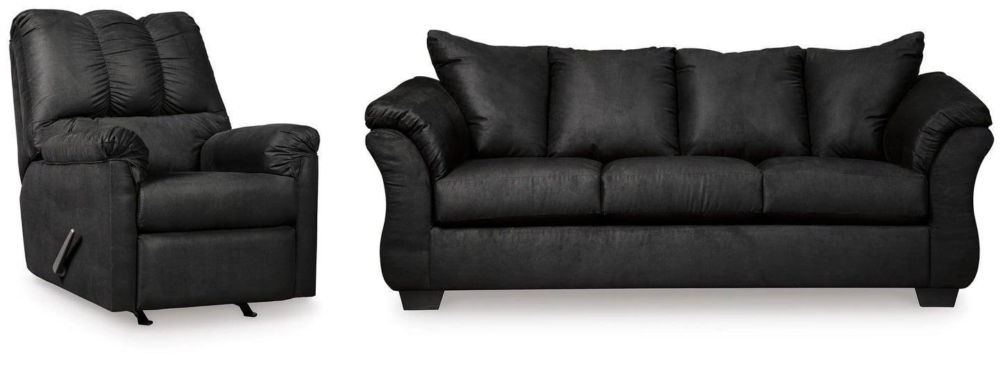 Sofá y sillón reclinable Darcy