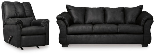 Sofá y sillón reclinable Darcy