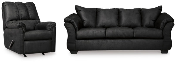 Sofá y sillón reclinable Darcy