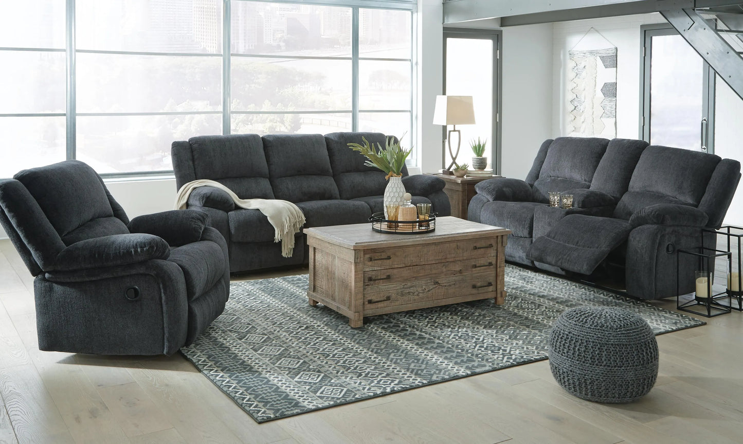 Sofá reclinable, sofá biplaza y sillón reclinable Draycoll