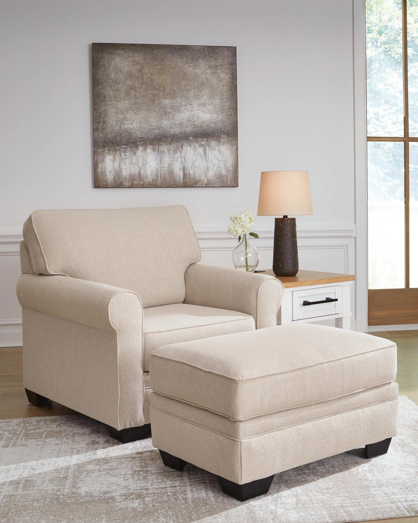 Belcaro Place Chair and Ottoman