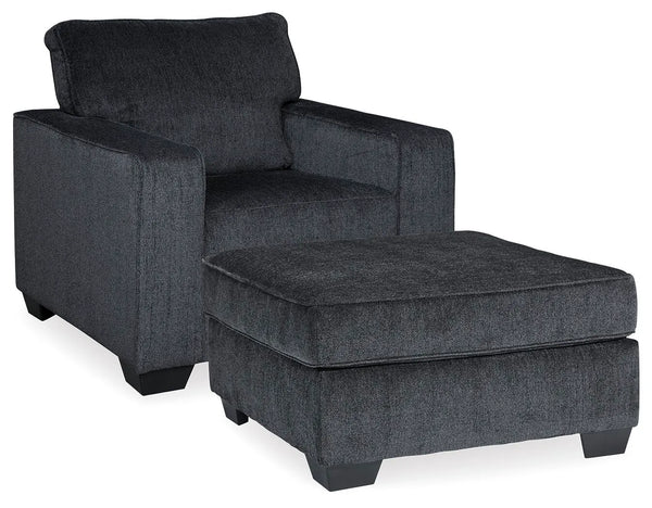 Sillón y otomana Altari