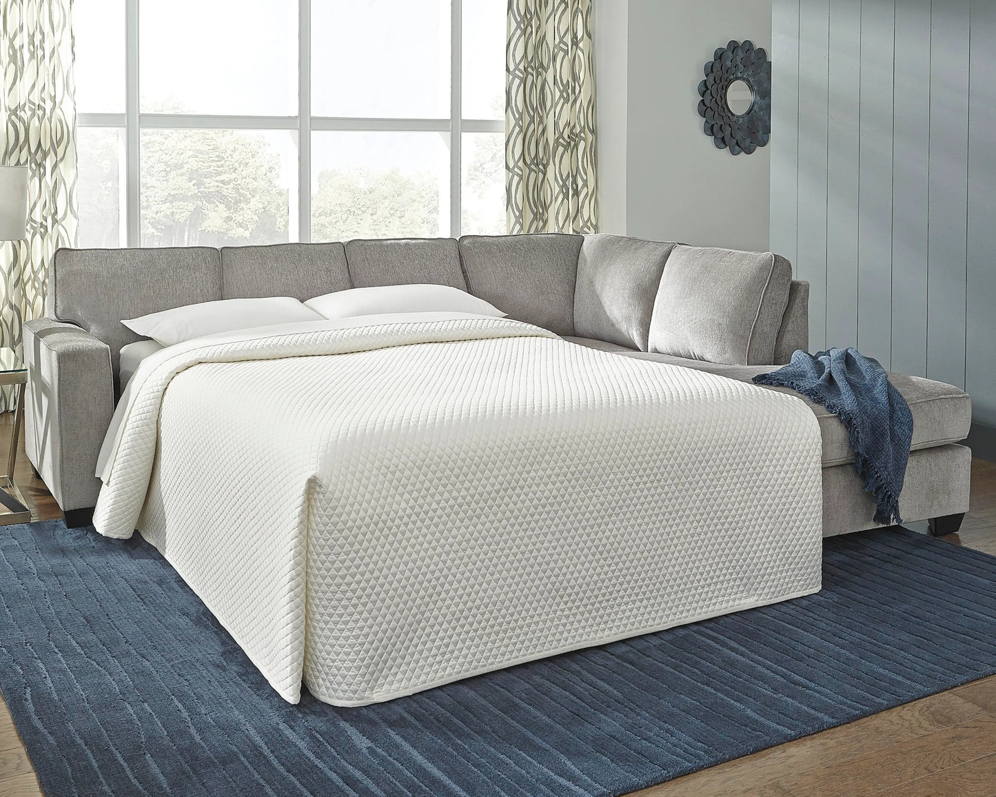 Seccional reclinable de 2 piezas Altari con chaise longue