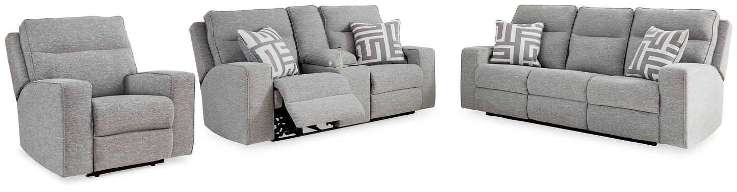 Sofá reclinable eléctrico, sofá de dos plazas y sillón reclinable Biscoe